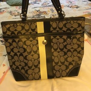 Authentic used coach tote